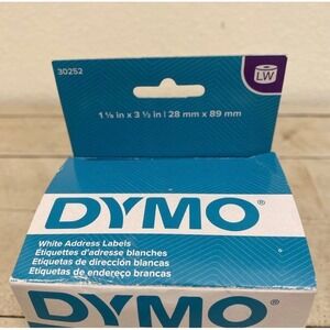 Dymo | Office | Dymo White Address Labels 3252 350 X 2 Rolls Labels ...